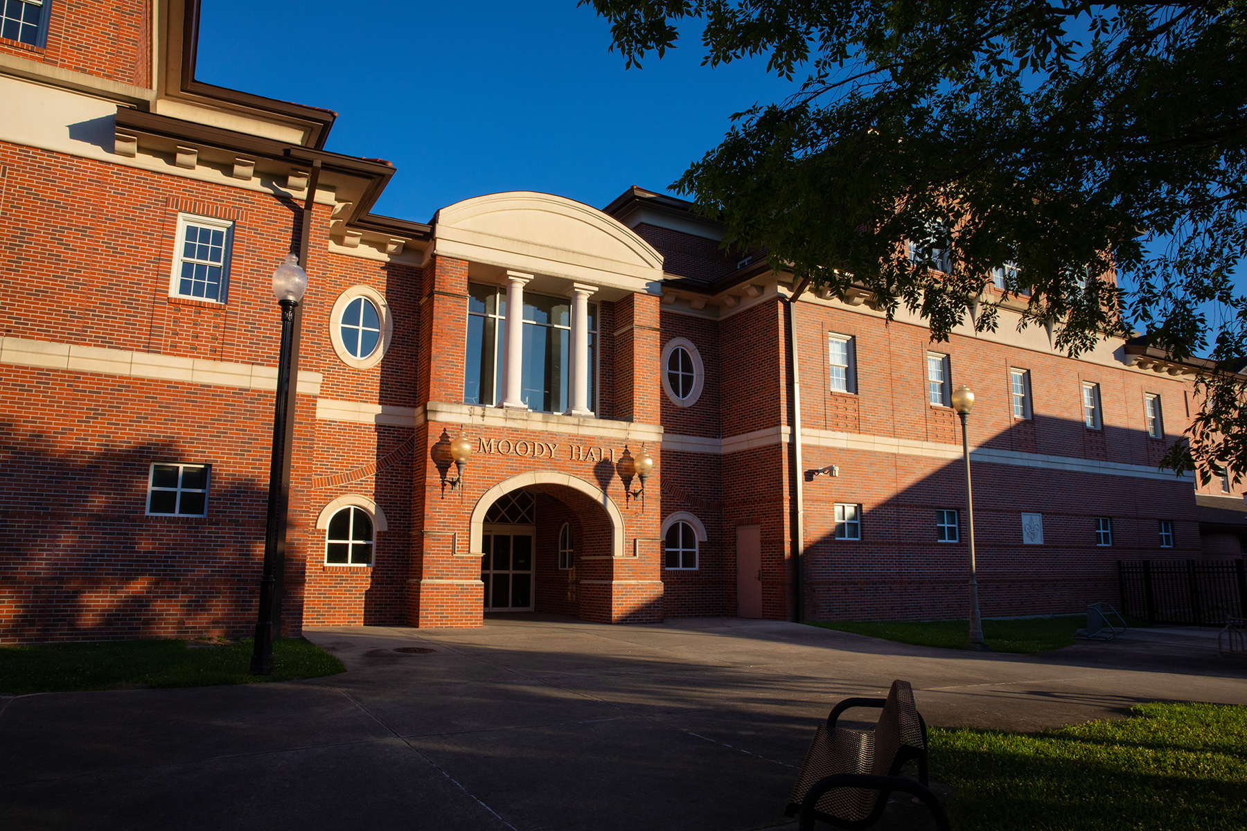 Moody Hall on the UL Lafayette campus