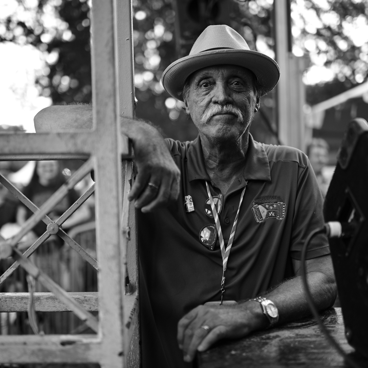 Barry Ancelet at Festival Acadiens et Creole in 2023.