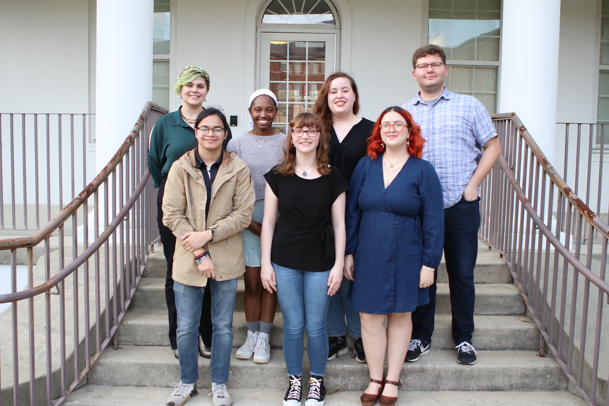 Members of the staff of the UL Lafayette student newspaper, the Vermilion.