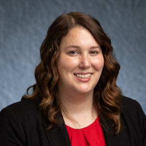 Headshot of Sarah Monroe, assistant director for program management, UL Lafayette Online