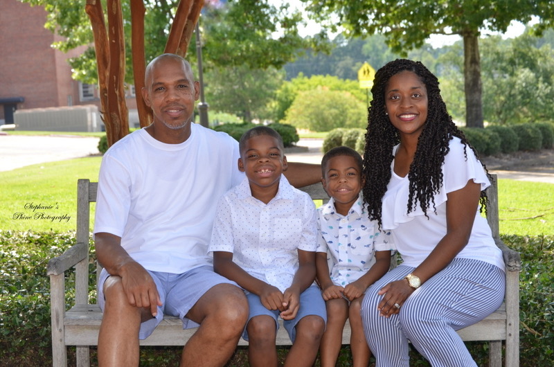 LaTosha Mollette, DNP, with her family.