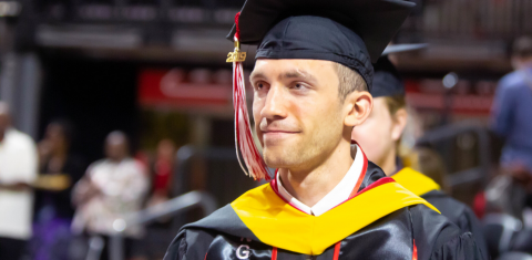 Jacob LeBlanc, UL Lafayette alumnus and instructional technology instructor.